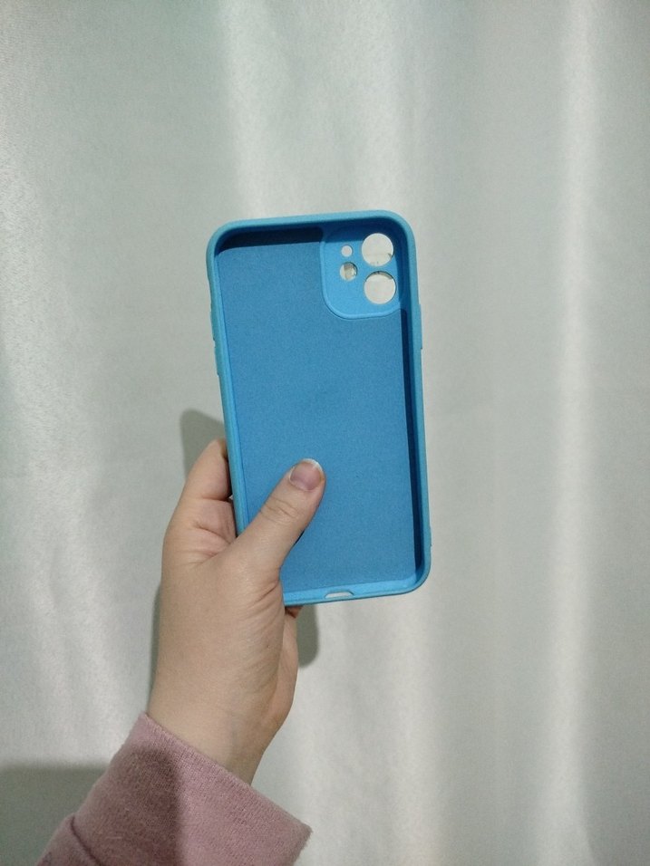 Düğmeli Mavi Bohem Telefon Kılıfı ıp11 - Görsel 4