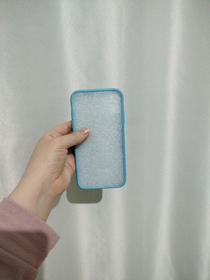 Düğmeli Mavi Bohem Telefon Kılıfı ıp11 - Görsel 3