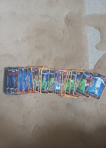 44 adet futbolcu kartı - Görsel 2