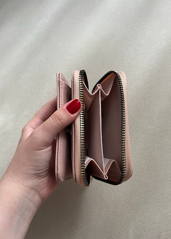 Defacto Pembe Kadın Fermuarlı Cüzdan