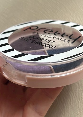  Beden Renk Flormar Pretty Quartet Mor Far Paleti