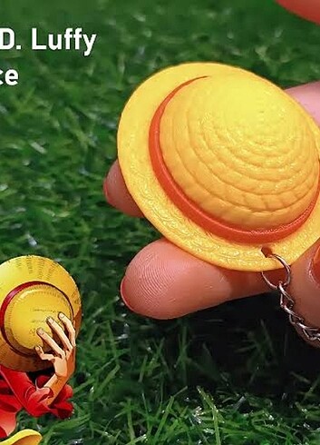 One Piece | Luffy Şapkası Anahtarlık