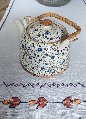 Seramik demlik caydanlık