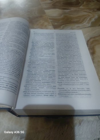 Büyük Türkçe-İngilizce Sözlük - A. Vahid Moran - Görsel 2