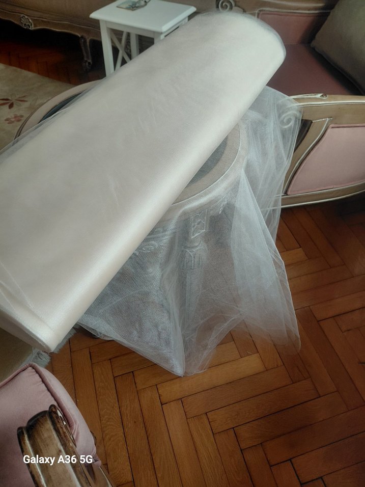 Modern simli Tül zSON METRELER BITMEK UZERE - Görsel 2