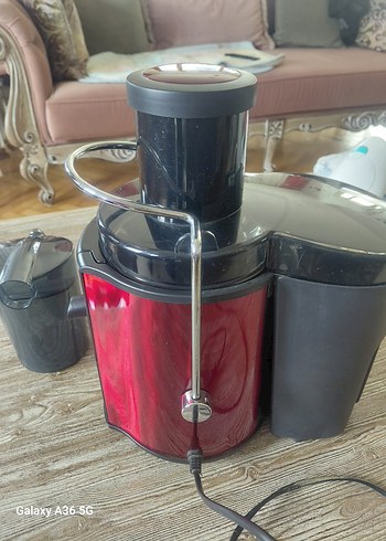 Kırmızı ve Gri Katı Meyve Sıkacağı - Görsel 3