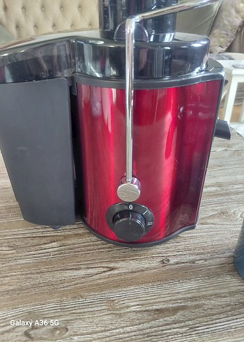 Kırmızı ve Gri Katı Meyve Sıkacağı - Görsel 2