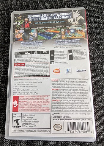 Nintendo Switch Super DragonBall Heroes world mission - Görsel 2