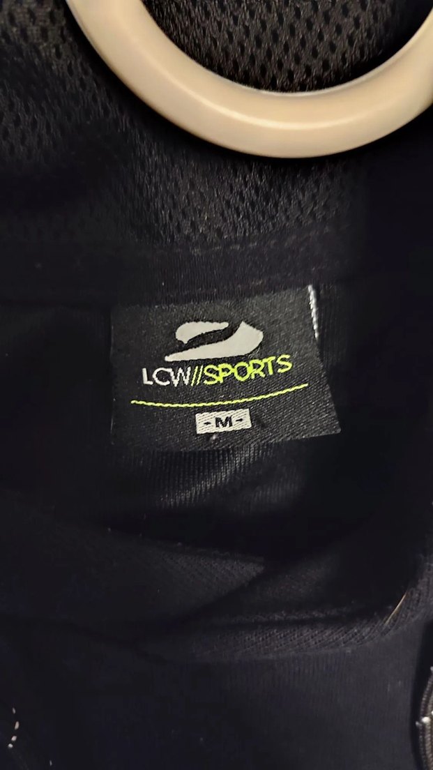 Siyah Kapüşonlu Fermuarlı Spor Sweatshirt - Görsel 2