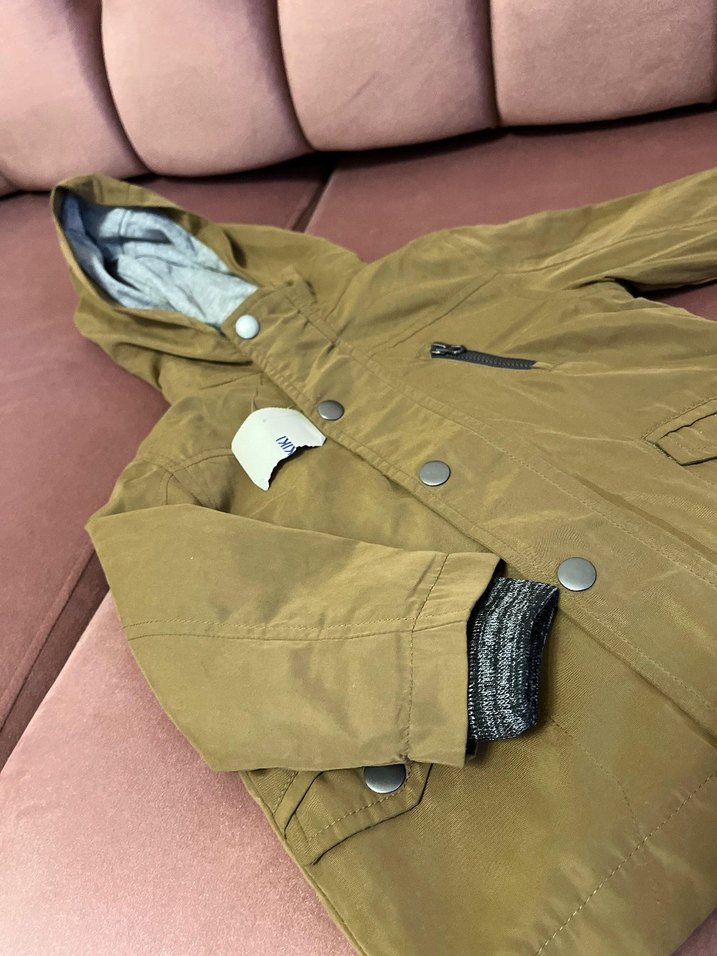 Erkek Çocuk Kahverengi mont - Görsel 5