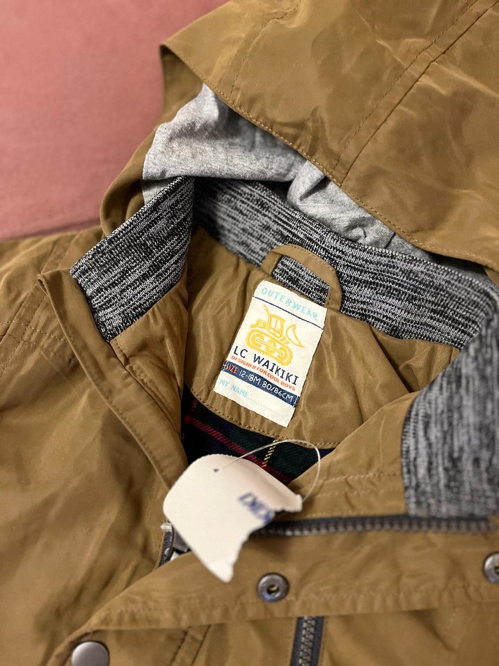 Erkek Çocuk Kahverengi mont - Görsel 4