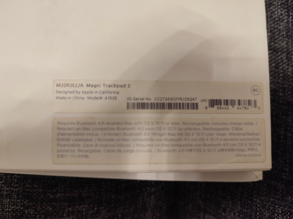 Apple Magic Trackpad 2 Mouse Pad - Görsel 3