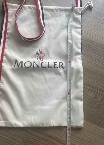 Moncler Beyaz Baskılı Kadın Çanta - Görsel 4