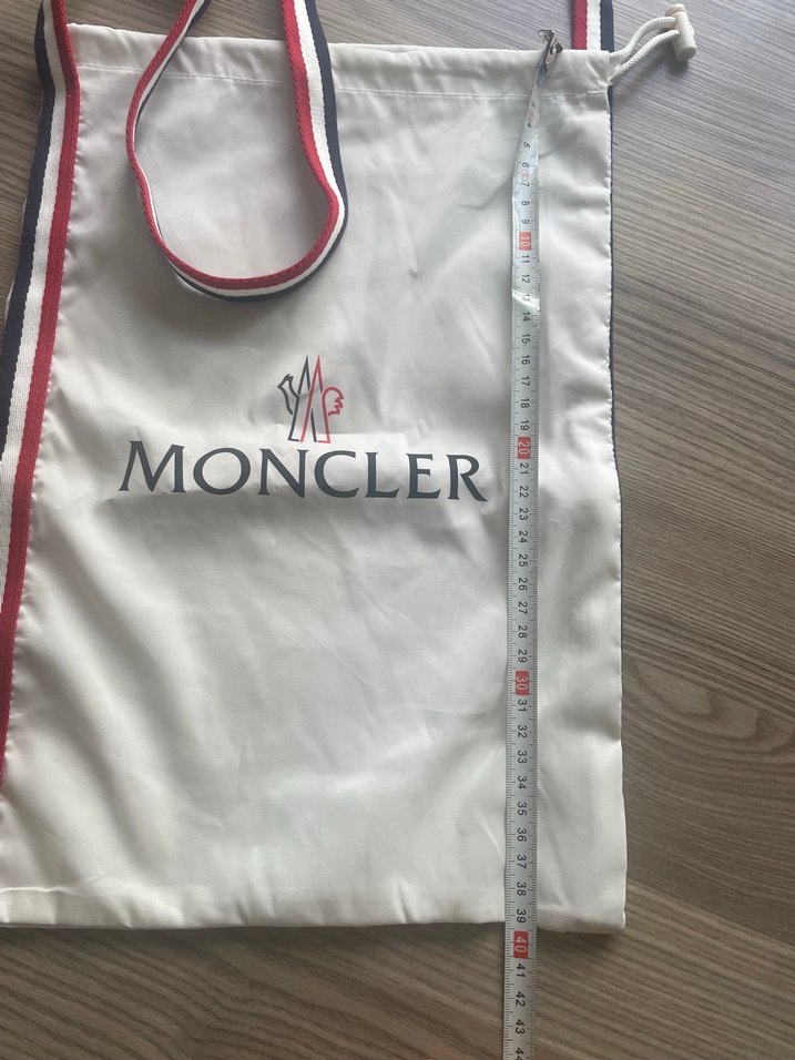 Moncler Beyaz Baskılı Kadın Çanta - Görsel 4
