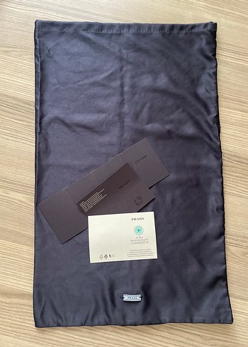 Prada orjinal toz torbası - Görsel 2