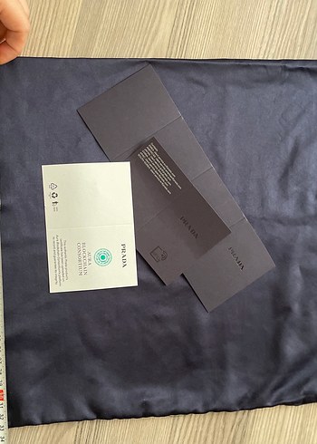 Prada orjinal toz torbası - Görsel 4