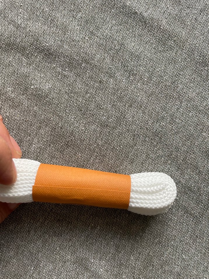 TOD'S Beyaz Ayakkabı Bağcığı - Görsel 3