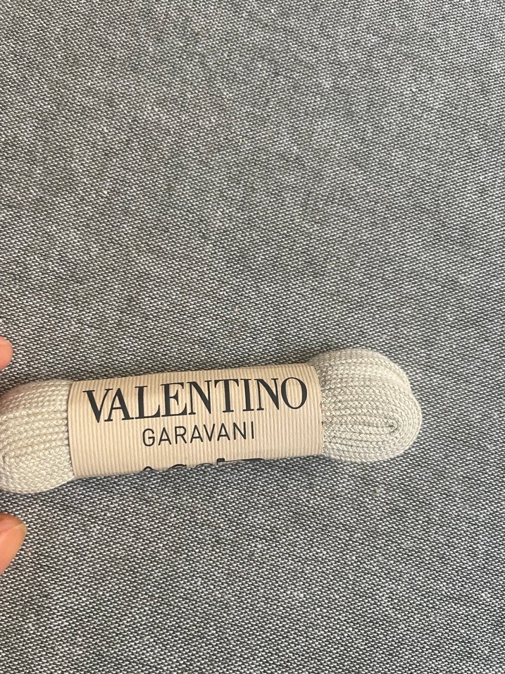 Valentino Bej Ayakkabı Bağcığı - Görsel 2