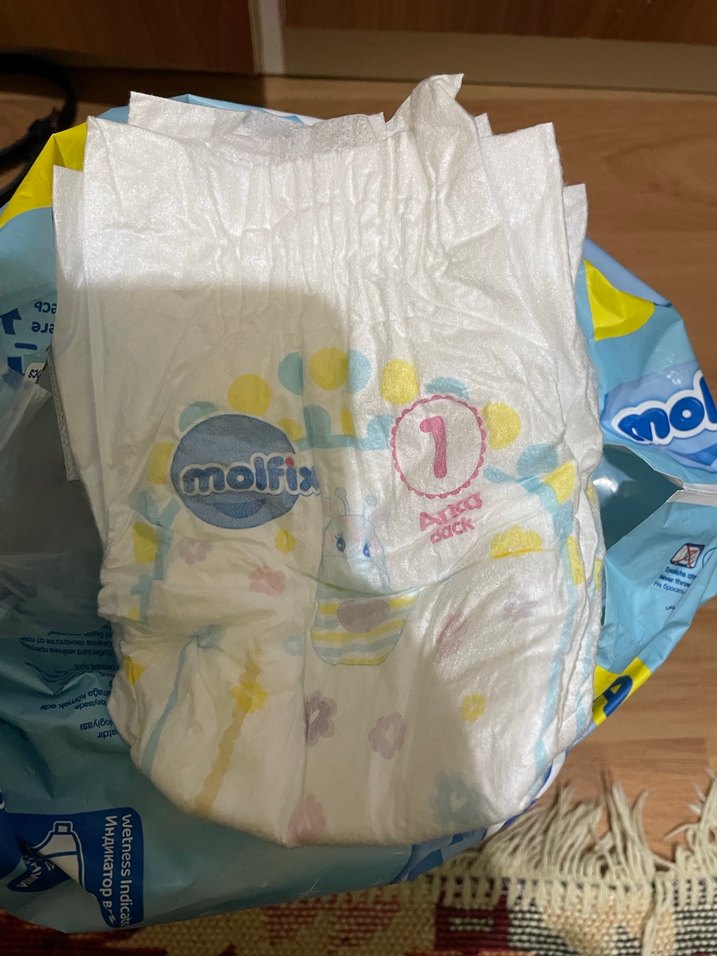 Molfix 1 numara Avantaj Paket Bebek Bezi - Görsel 3