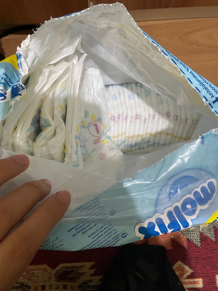 Molfix 1 numara Avantaj Paket Bebek Bezi - Görsel 2