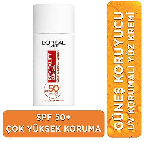 Loreal Paris c vitaminli güneş kremi