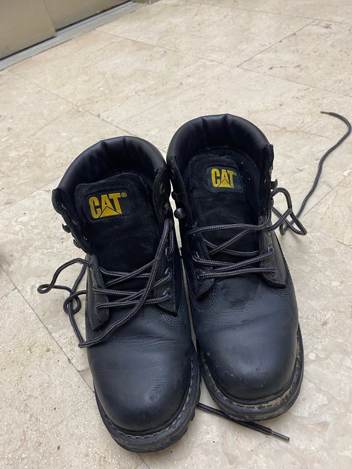 Siyah Deri Cat unisex - Görsel 3