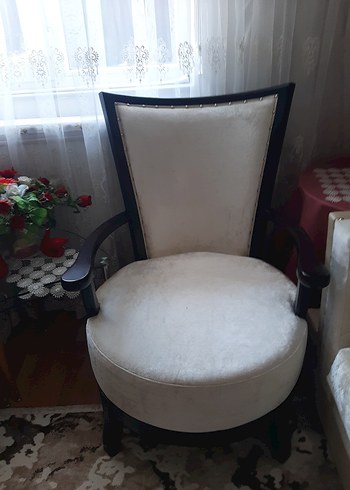 English Home Klasik Krem Koltuk Takimi