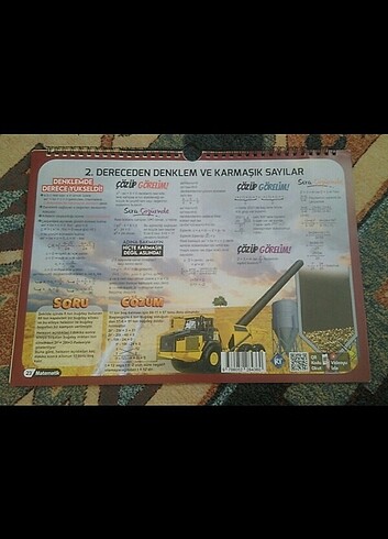 Poster Notlar Matematik - Görsel 2