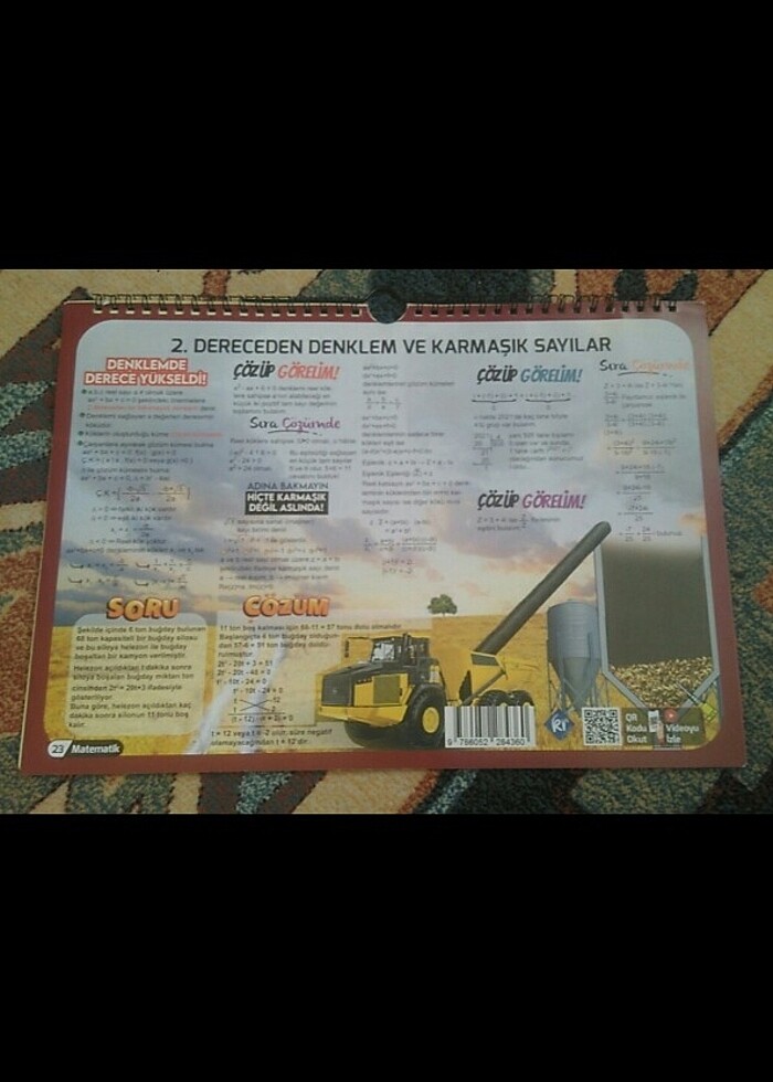 Poster Notlar Matematik  - Görsel 2