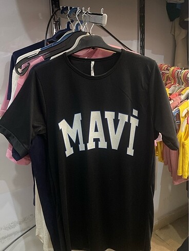 Mavi kadın tişört