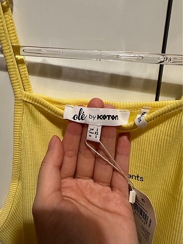 Koton koton askılı tişört