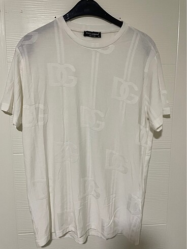 Beyaz Erkek Tshirt Dolce Gabbana