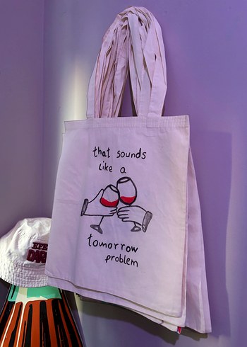 çizim bez çanta - Görsel 2