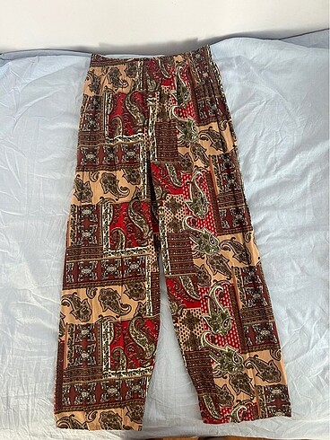 etnik desenli pantolon