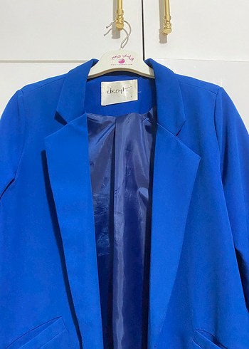 Diğer Mavi Kadın Blazer Ceket