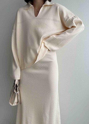 Triko etekli takım - Görsel 2