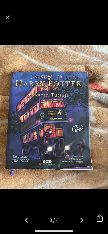 Beden Harry Potter ve Azkaban tutsağı özel baskı