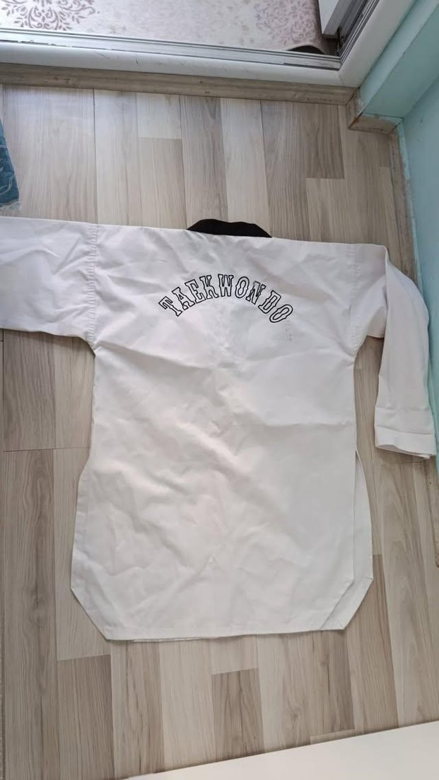 siyah yaka elit taekwondo elbisesi - Görsel 3