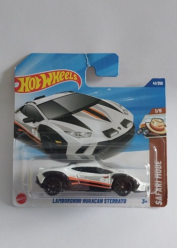 Hot Wheels Lamborghini Huracan Strerrato Beyaz Oyuncak Araba