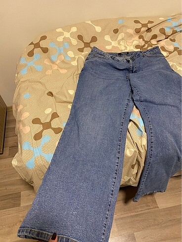 44 Beden wide leg kot pantolon