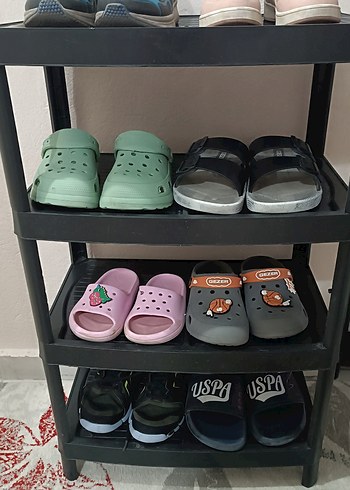 plastik ayakkabılık