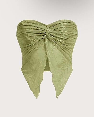 American Vintage yesil butterfly crop