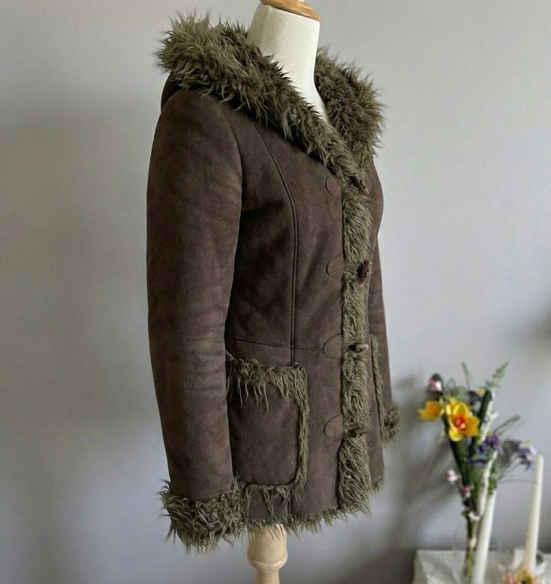 vintage nubuk kaban - Görsel 2