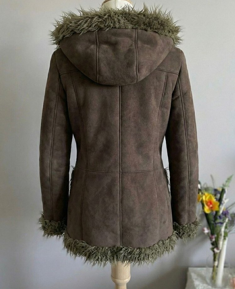 vintage nubuk kaban - Görsel 3