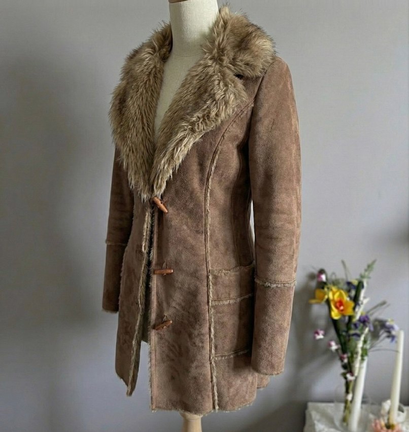 vintage nubuk kaban - Görsel 2