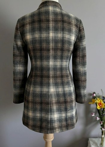 vintage ekose kaban - Görsel 3