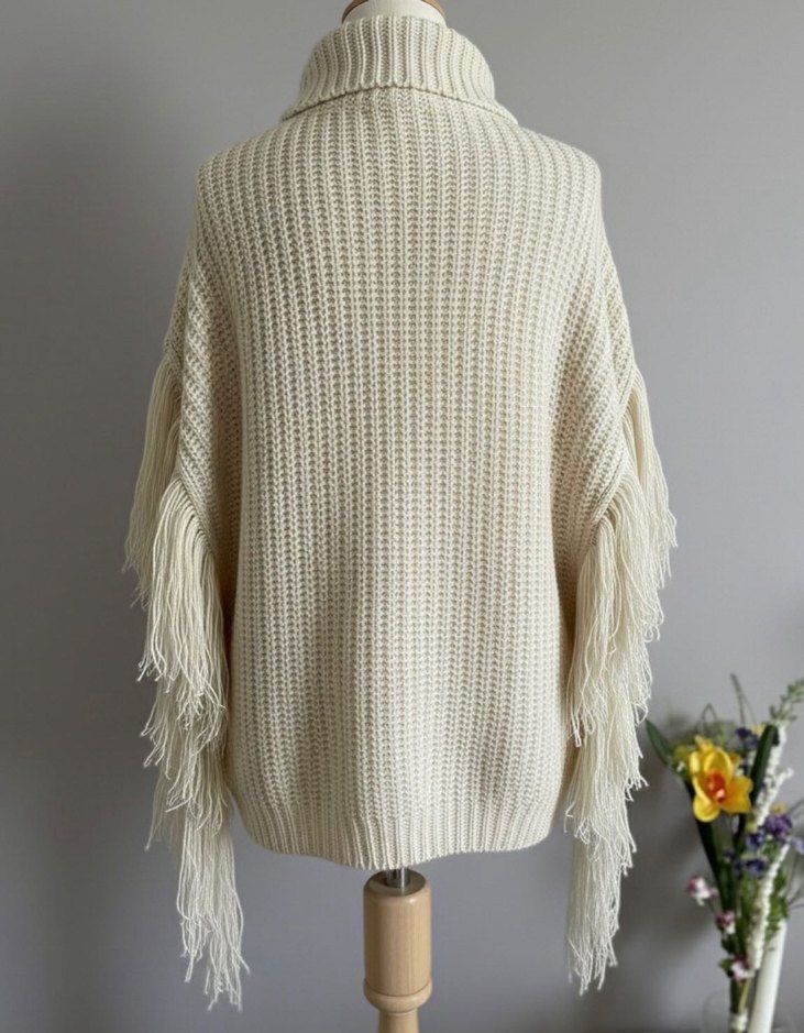 vintage bohem kazak - Görsel 3