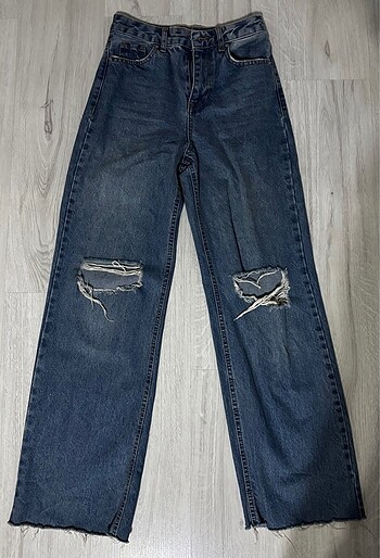 geniş paça jean