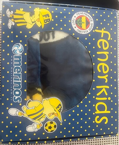 Beden lacivert Renk Fenerbahçe Bebek Battaniyesi
