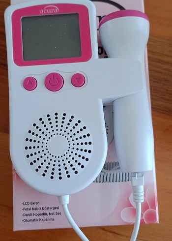 Acura Pembe Bebek dopleri LCD Ekranlı